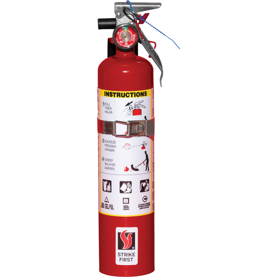 Fire Extinguisher, ABC, 2.5 lbs. Capacity