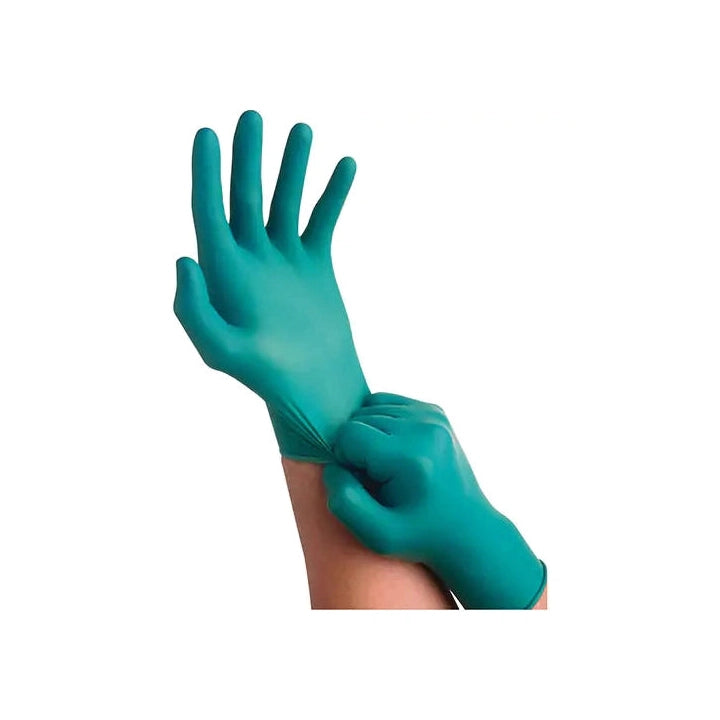 Ansell TouchNTuff® 92-600 Gloves, Nitrile, 5-mil, Powder-Free, Green